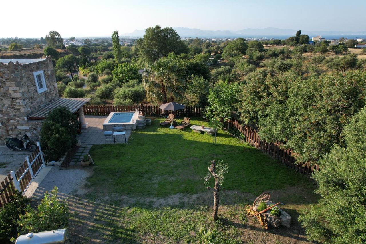 Traditional Kos Villa With Swimming Pool, Lawn Yard And Bbq Zewnętrze zdjęcie