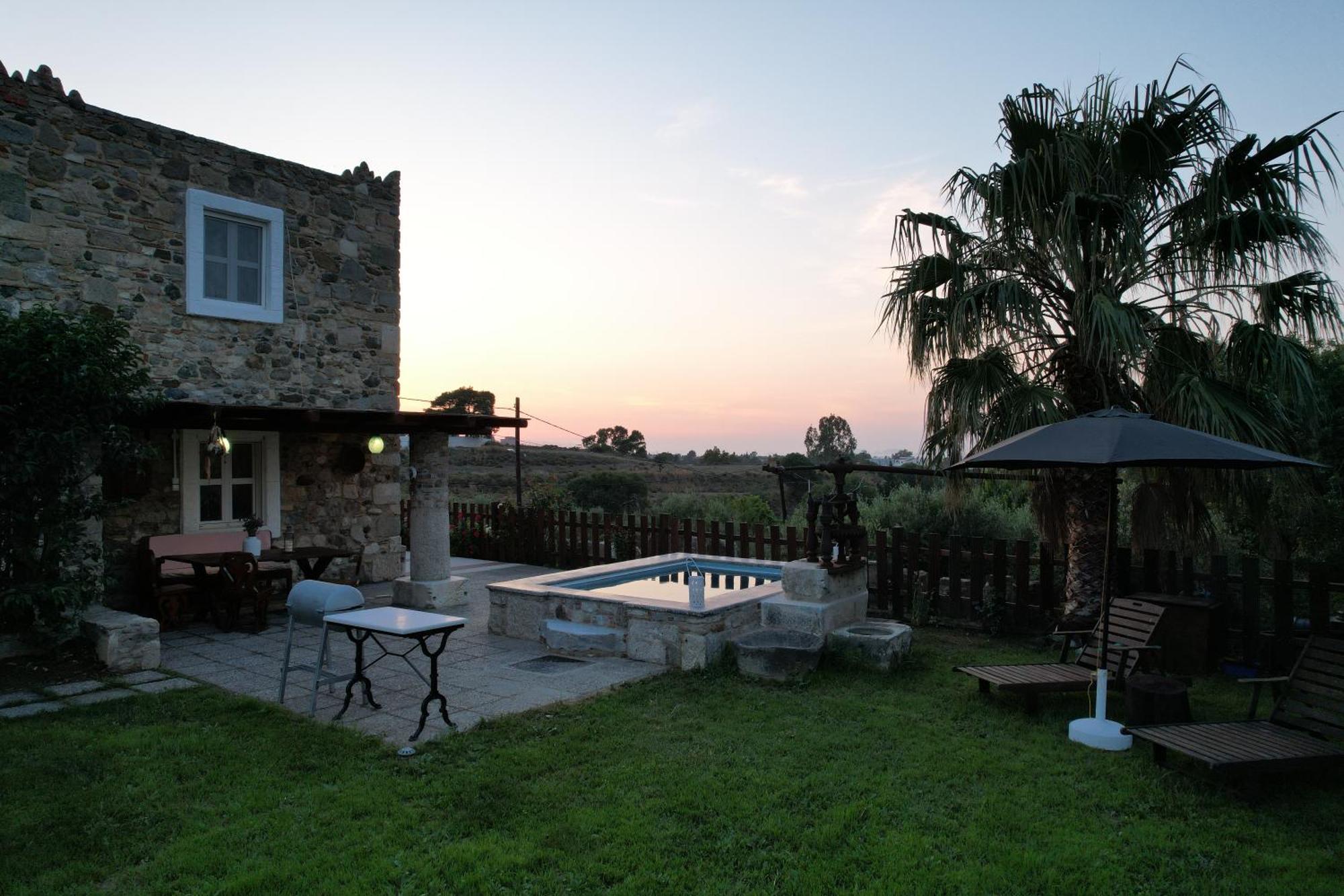 Traditional Kos Villa With Swimming Pool, Lawn Yard And Bbq Zewnętrze zdjęcie